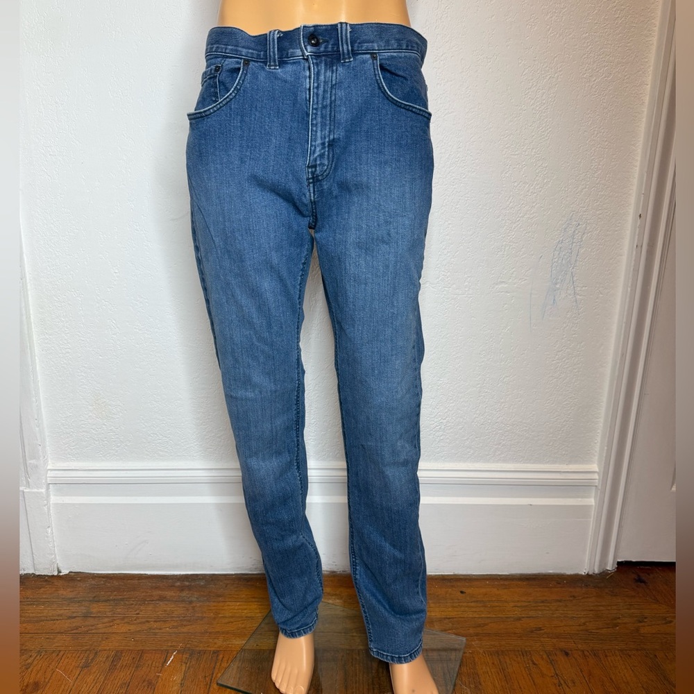 Prana Breathe Jeans Straight Leg Stretch Men's Size 36X32.5 Organic Cotton